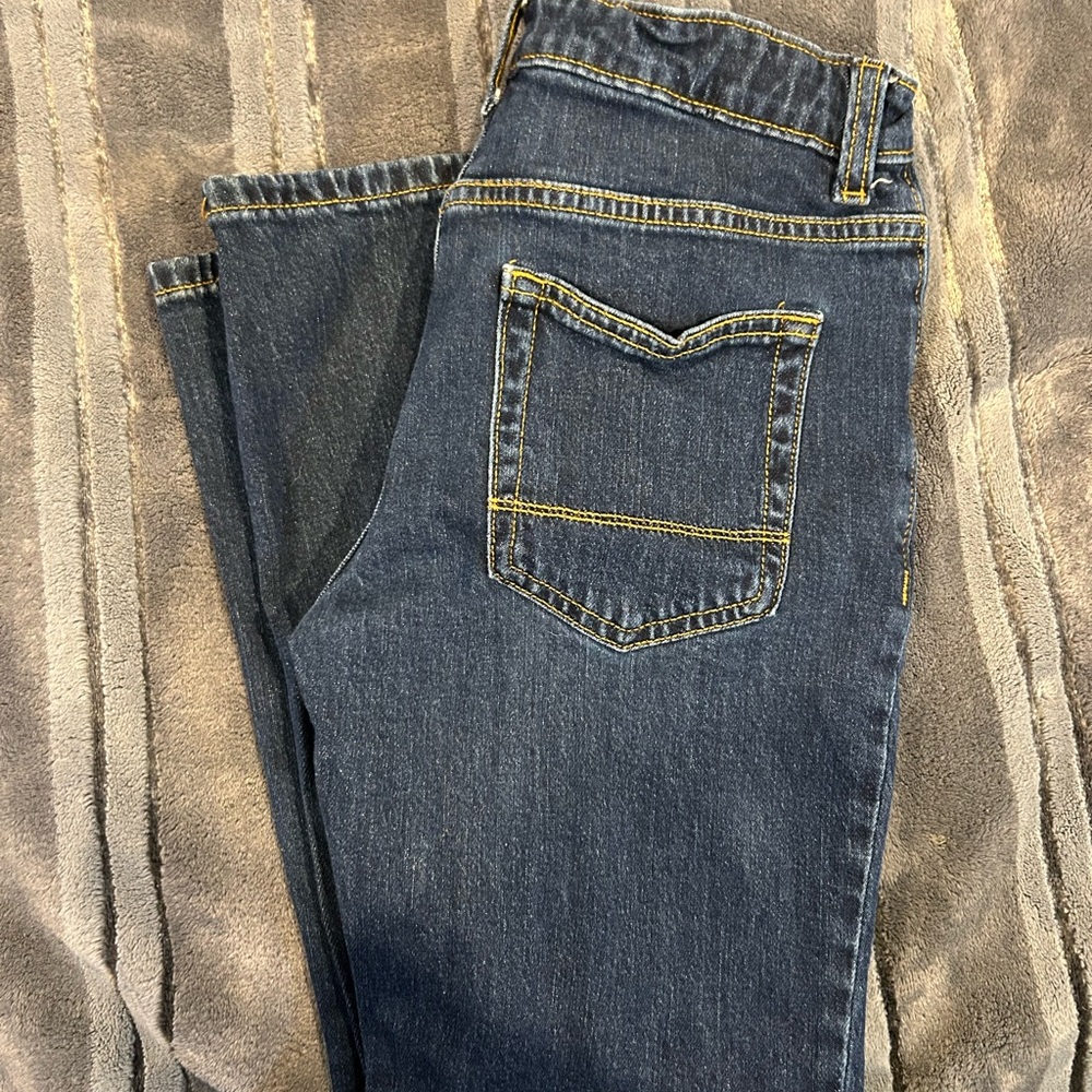 Cat & Jack Boys 10 slim Dark wash